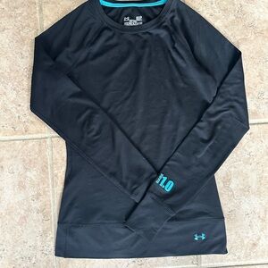 Under Armour Black Fitted Top